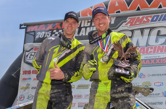 polaris scrambler racers finish 1 2 at tomahawk gncc, Kevin Trantham and Michael Swift