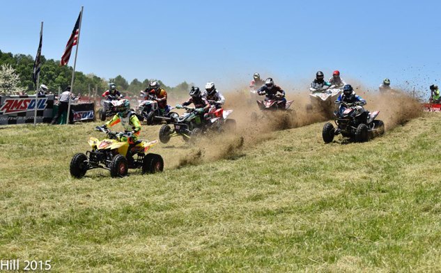mcgill takes the checkers at mountaineer run gncc, Chris Bithell Holeshot