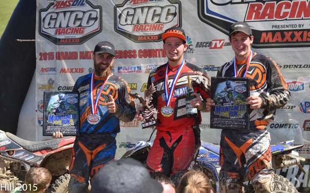 mcgill takes the checkers at mountaineer run gncc, FMF Steele Creek GNCC XC2 Podium