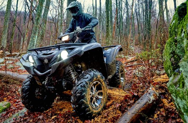 2016 yamaha grizzly preview, 2016 Yamaha Grizzly SE Action
