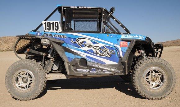 polaris announces 2016 off road race teams, Brandon Schueler Structure Test