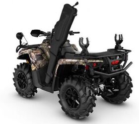 2016 can am outlander l 570 preview, 2016 Can Am Outlander L Mossy Oak Hunting Edition Left Rear