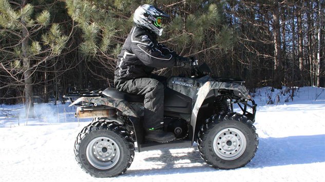 atv answerman june 2015, Suzuki KingQuad 400