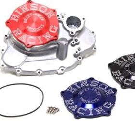 ct racing introduces new raptor 250 quick change clutch cover, Hinson Clutch Cover