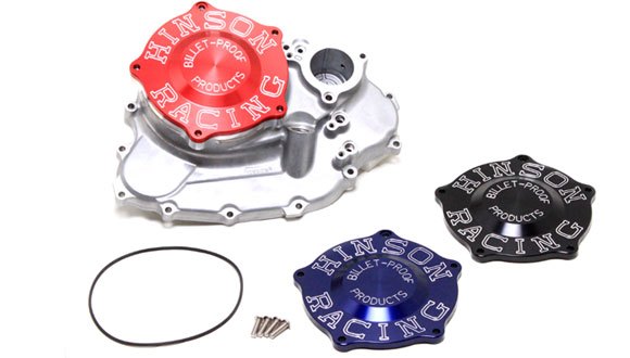 ct racing introduces new raptor 250 quick change clutch cover, Hinson Clutch Cover
