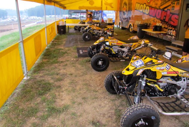 the sponsorship game, Can Am Factory ATV Racing Team