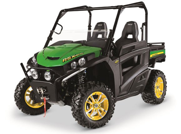 john deere unveils 2016 gator rsx860i, 2016 John Deere Gator RSX860i Green and Yellow