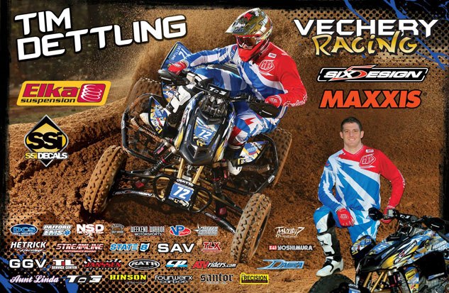 atv racing sponsorship etiquette, ATV Racing Poster