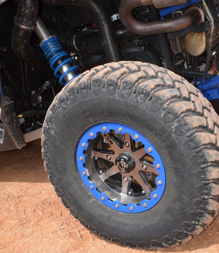 how to turn your utv into a rock crawler, Tire Beadlock Wheel