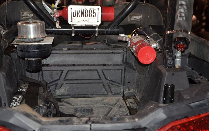 how to turn your utv into a rock crawler, Rock Crawler Fire Extinguisher