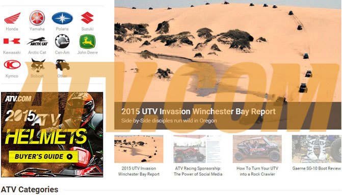 Atvs Welcome Welcome to the New ATV.com | ATV.com