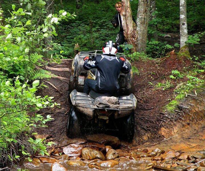 how to introduce new riders to atving, Technical ATV Climb