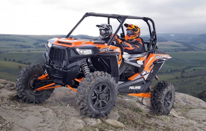 144 horsepower 2016 polaris rzr xp turbo eps unveiled, 2016 Polaris RZR XP Turbo EPS Orange Action