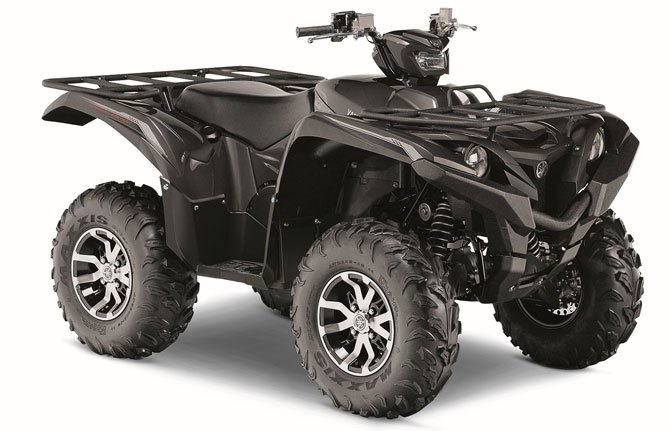 2016 yamaha grizzly and kodiak 700 in production in georgia, 2016 Yamaha Grizzly SE Carbon Metallic
