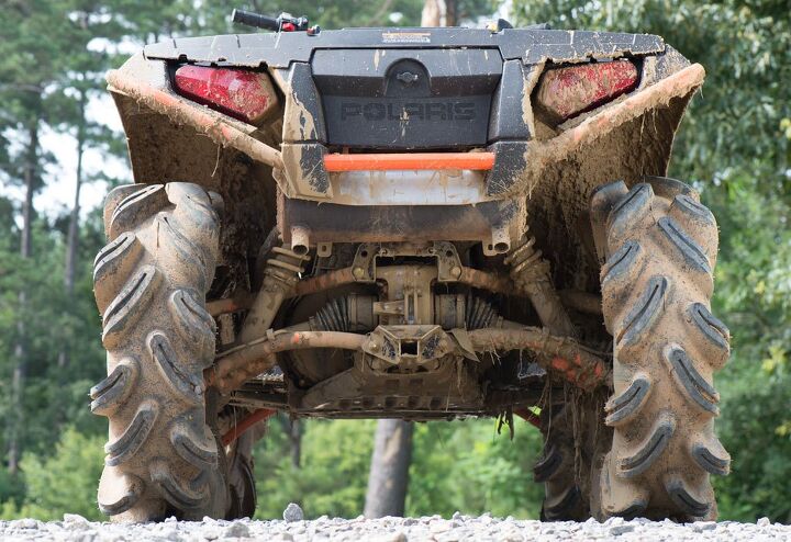 2016 polaris atv and utv lineup announced, 2016 Polaris Sportsman XP 1000 Stealth Black High Lifter Edition Ground Clearance