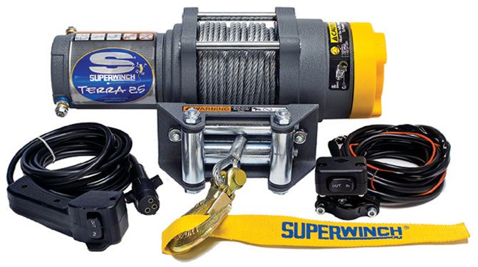 2015 hunting accessories buyer s guide, Superwinch Terra 25 Winch