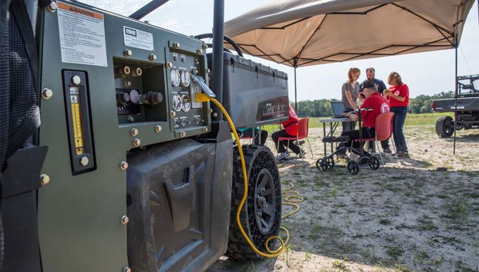 polaris donating vehicles to the salvation army, Polaris Ranger HIPPO