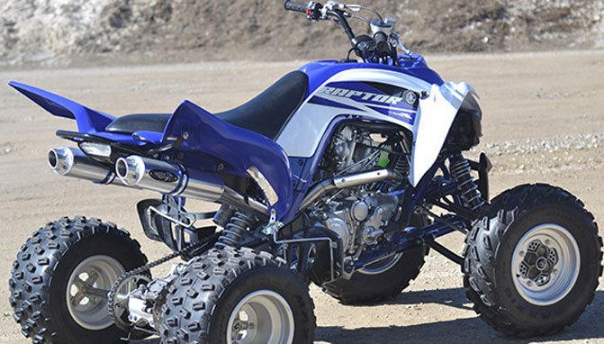 barker s performance unveils yamaha raptor 700 exhaust