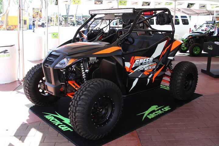 utvs take over the 2015 sand sports super show, Robby Gordon Arctic Cat