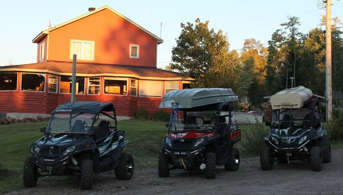 utv riding and trout fishing in ontario