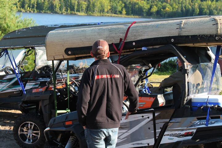 utv riding and trout fishing in ontario, Morning CFMOTO UTV Ride