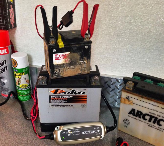 how to winterize your atv or utv, Trickle Charger