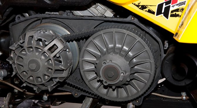 how to winterize your atv or utv, CVT Belt