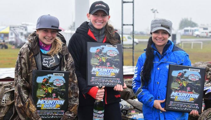 fowler holds off mcgill to win mountain ridge gncc, Mountain Ridge GNCC WXC Podium