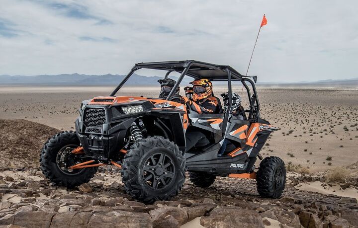 polaris introduces rzr xp 4 turbo eps and rzr xp 4 1000 high lifter edition, 2016 Polaris RZR XP 4 Turbo EPS Action 2