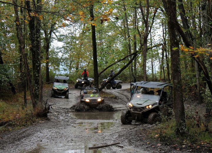 2015 gilbert national trailfest report, Hatfield McCoy Trails Muddy