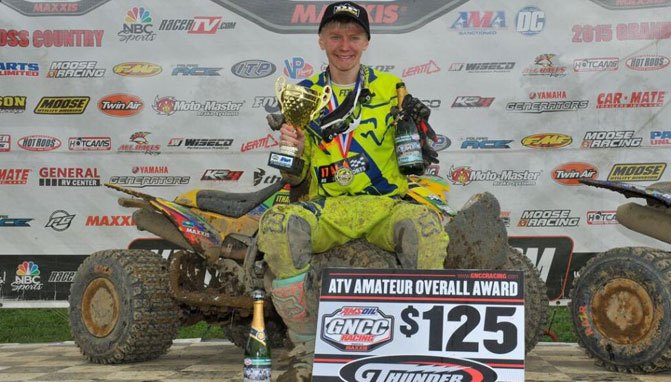 fowler increases lead with win at itp powerline park gncc, Hunter Hart Powerline Park GNCC