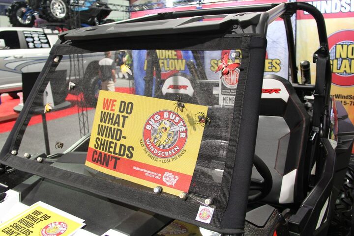 eight innovative utv products from 2015 sema show, Bug Buster Windscreen