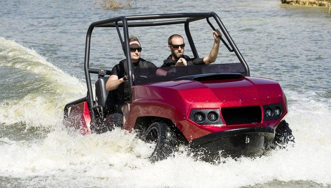 Gibbs Unveils Amphibious UTV Concept + Video