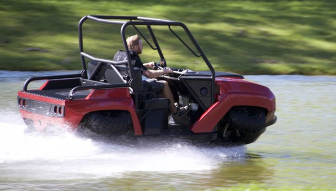 gibbs unveils amphibious utv concept video, Gibbs Terraquad Profile