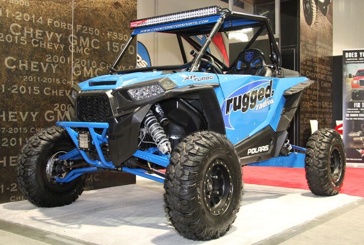 top ten utvs from sema 2015, Rugged Radios Edition Polaris RZR XP Turbo