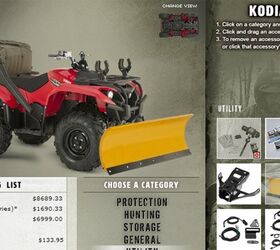 Yamaha Website Lets You Build Your Own Grizzly or Kodiak ATV