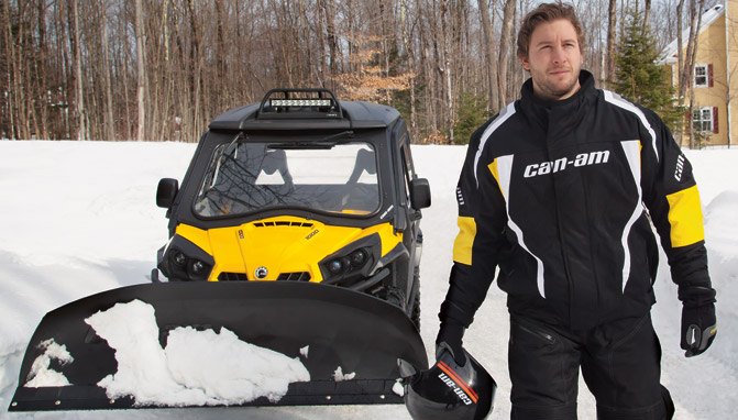 can am atv and utv winter accessories