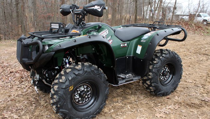yamaha grizzly sport touring project