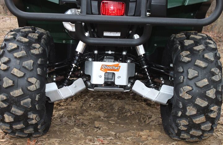yamaha grizzly sport touring project, Ricochet Skid Plates