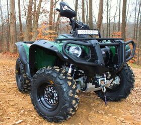 yamaha grizzly sport touring project, Kimpex Bumper and Maier Fender Flares