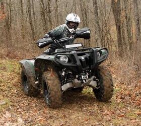 yamaha grizzly sport touring project, Yamaha Grizzly Project Action Cornering