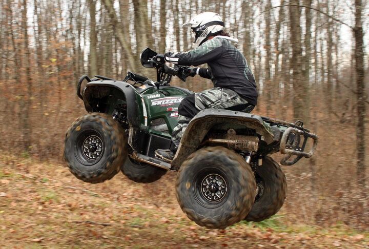 yamaha grizzly sport touring project, Yamaha Grizzly Project Action Jump