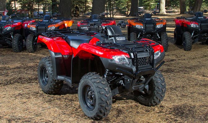 six atvs under 6 000, 2016 Honda FourTrax Rancher ES