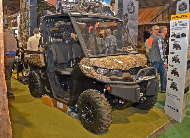 atvs and utvs of shot show 2016, Can Am Defender