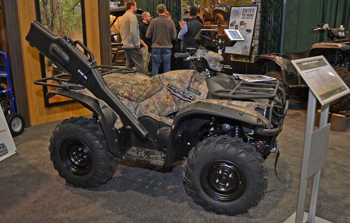 atvs and utvs of shot show 2016, Yamaha Kodiak