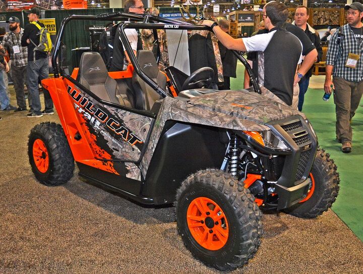 atvs and utvs of shot show 2016, Arctic Cat Wildcat Trail