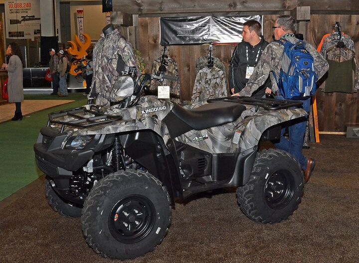 atvs and utvs of shot show 2016, Suzuki KingQuad