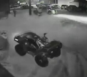 riderless atv looks like it s ridden by a ghost video
