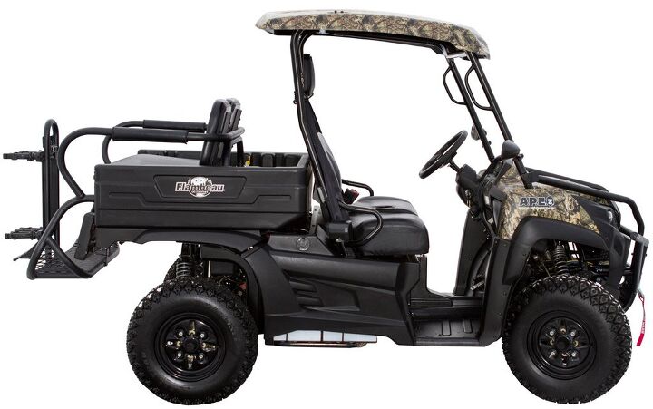 new electric utv built just for hunters, Flambeau Outdoors APE Profile