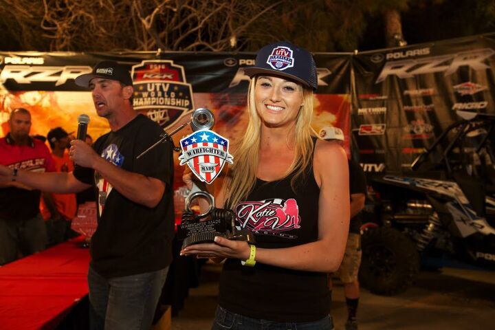 chasing off road glory at the utv world championship, Katie Vernola Perseverance Award